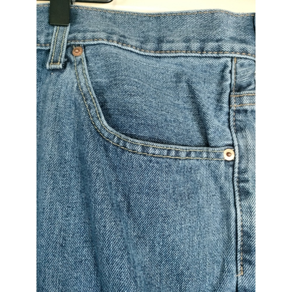Levi's 550 Jeans Mens 46x29 Blue Relaxed Fit Cotton Denim Pants - Picture 15 of 15